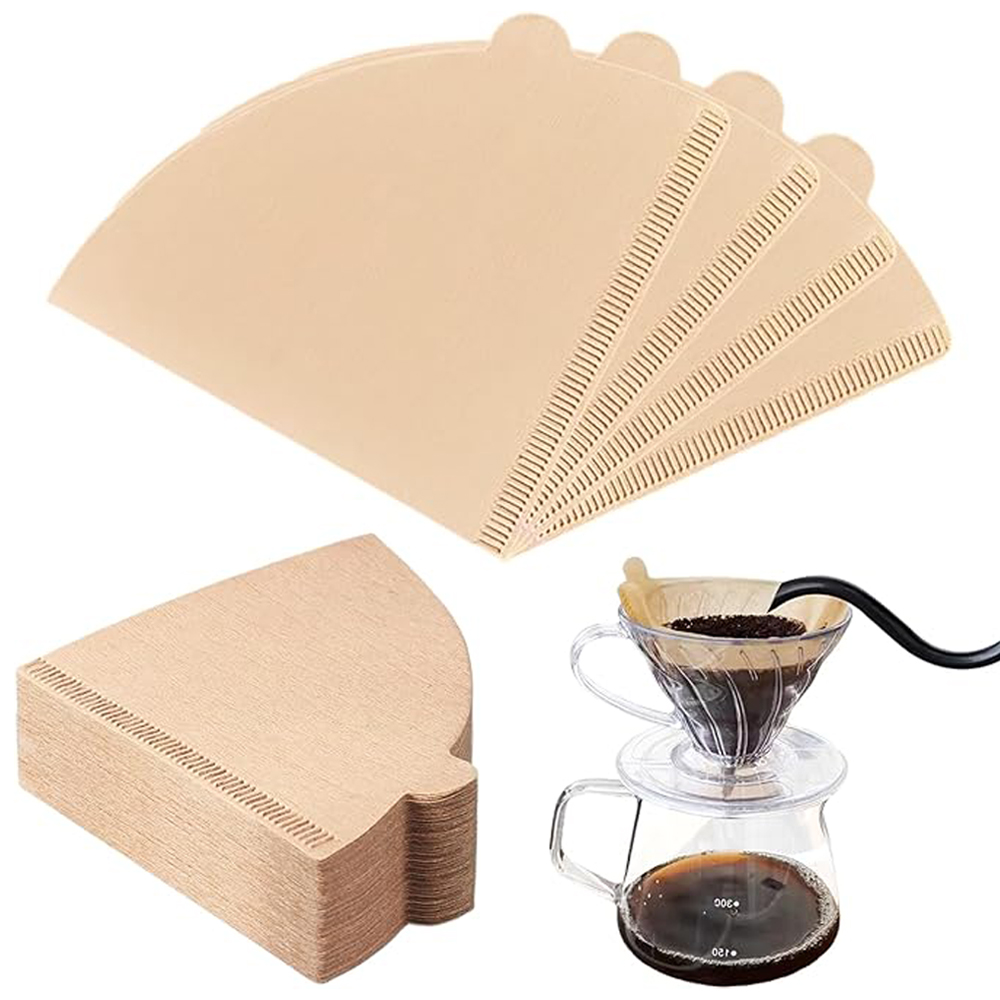 Coffee Equipment Cleaner - 커피 필터 종이 V자형 목재 펄프