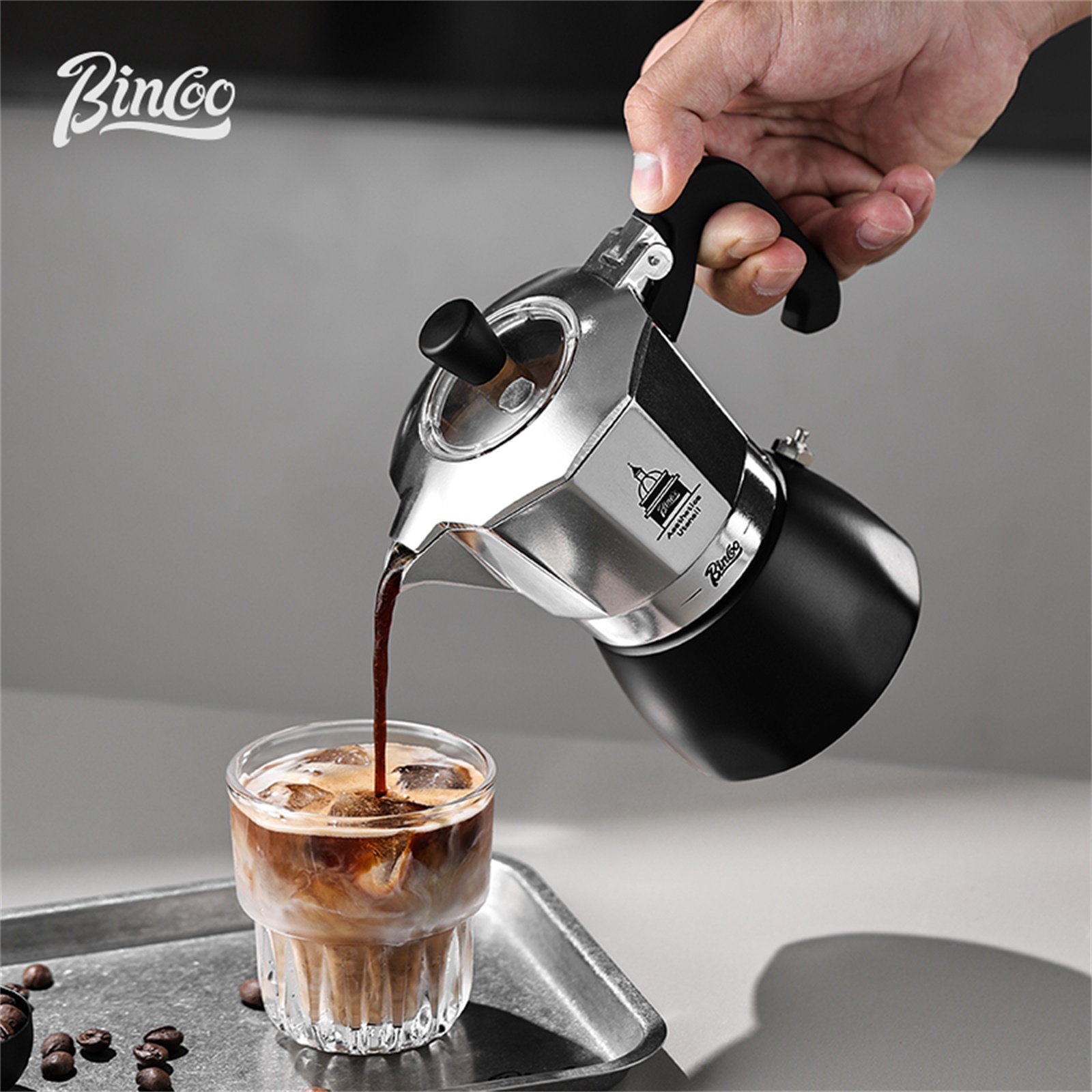 Coffee Equipment Wholesale - BINCOO 더블 밸브 모카 포트, 에스프레소