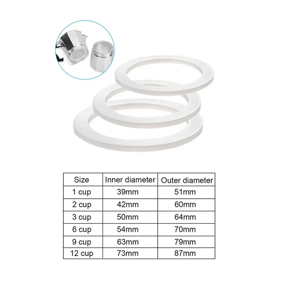 Coffee Equipment Wholesale - 1PC 커피 고무 링 Bialetti 가스켓