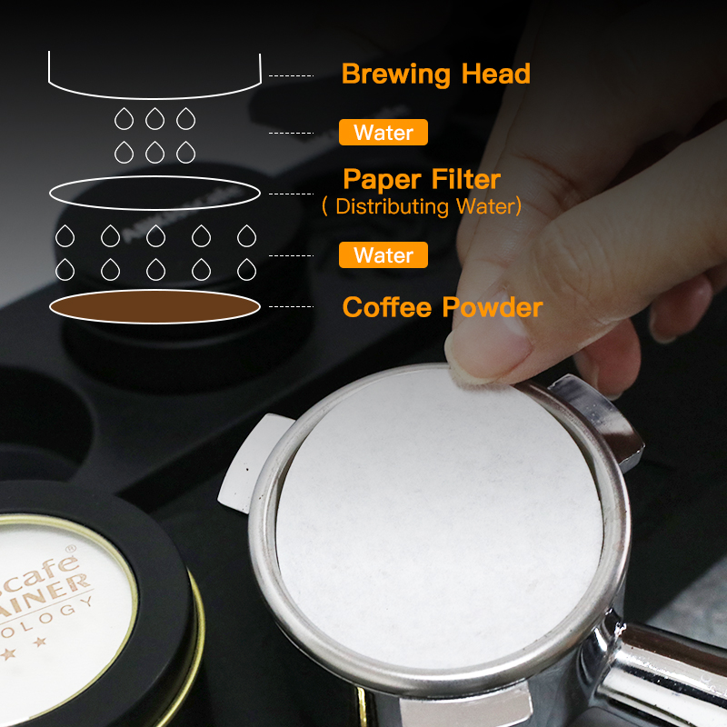 커피 필터 종이 일회용 100pcs 보조 워터 필터 5 - Coffee Equipment Wholesale 리뷰 및 가격