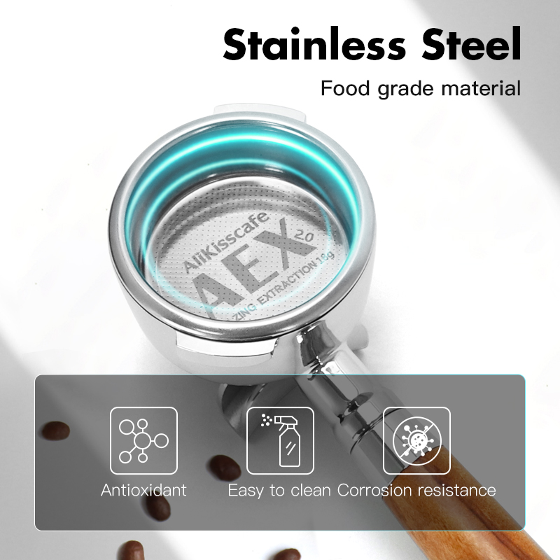 AliKisscafe 58MM 커피 포터필터, 가기아  - Coffee Equipment Wholesale 리뷰 및 가격