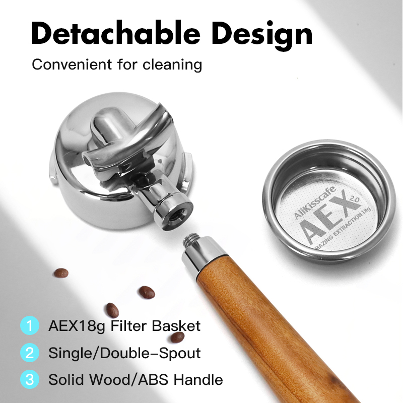 AliKisscafe 58MM 커피 포터필터, 가기아  - Coffee Equipment Wholesale 리뷰 및 가격