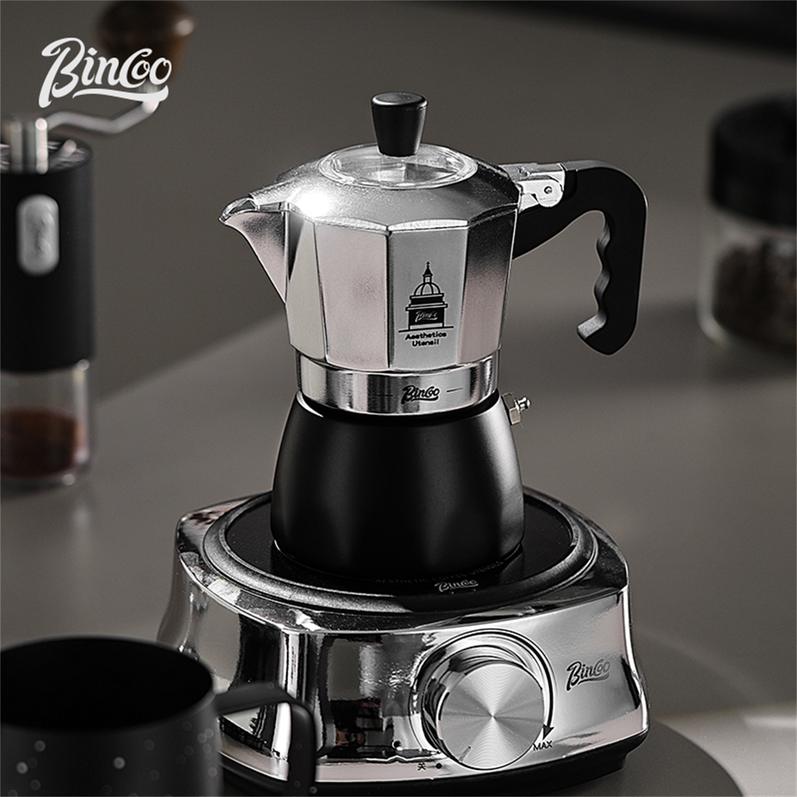 BINCOO 더블 밸브 모카 포트, 에스프레소 추출 커 - Coffee Equipment Wholesale 리뷰 및 가격