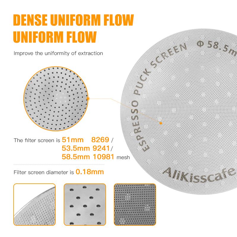 Alikisscafe 에스프레소 퍽 스크린 51mm 5 - Coffee Equipment Wholesale 리뷰 및 가격