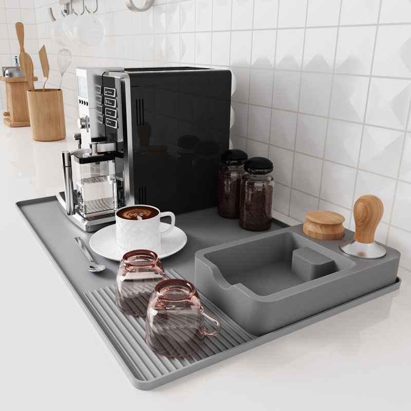 실리콘 탬핑 패드 커피 머신 트레이 매트 안티스필 파우 - Coffee Equipment Tray 리뷰 및 가격