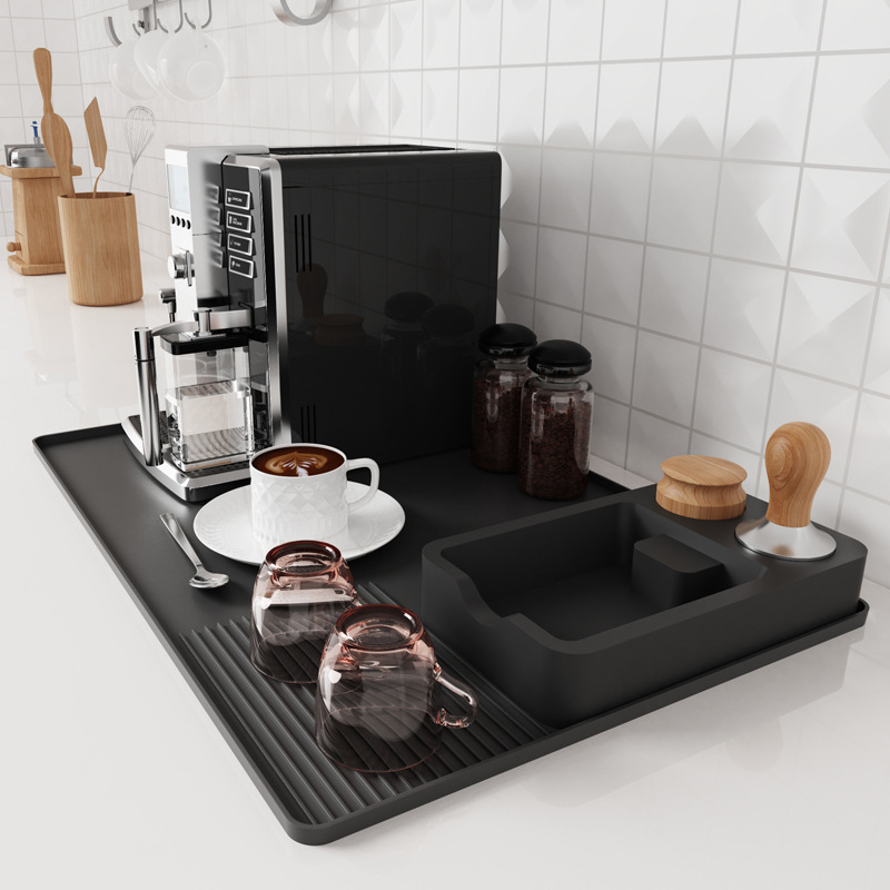 실리콘 탬핑 패드 커피 머신 트레이 매트 안티스필 파우 - Coffee Equipment Tray 리뷰 및 가격