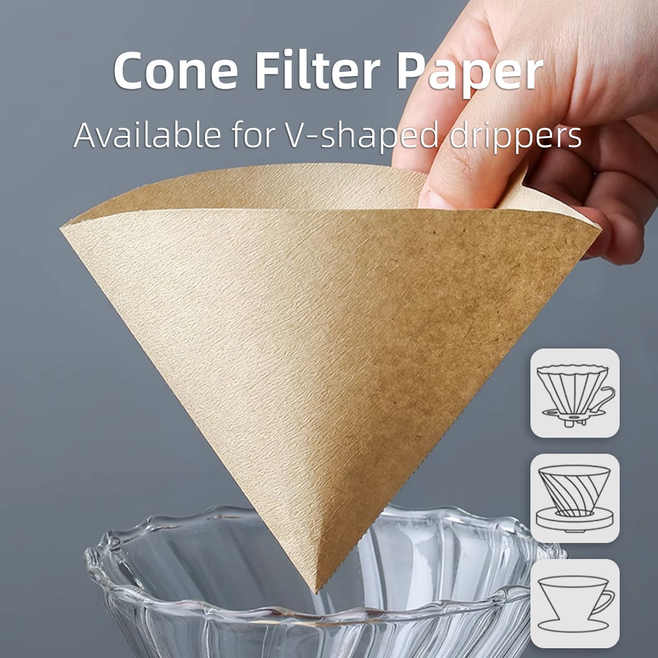 커피 종이 필터 100PCs/40PCs 표백되지 않은  - Coffee Equipment Cleaner 리뷰 및 가격