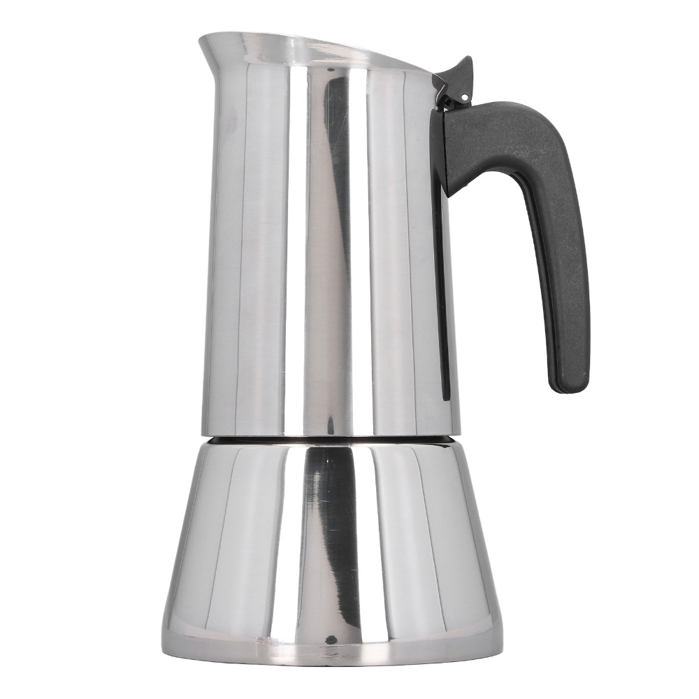스테인리스 스틸 모카포트 대용량 실버 스토브탑 모카포트 - Coffee Equipment Wholesale 리뷰 및 가격