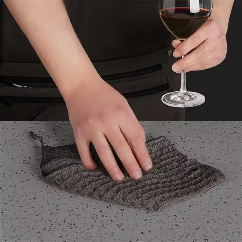 1/4Pcs 커피 바 청소 수건 슈퍼 흡수성 마이크로  - Coffee Equipment Cleaner 리뷰 및 가격