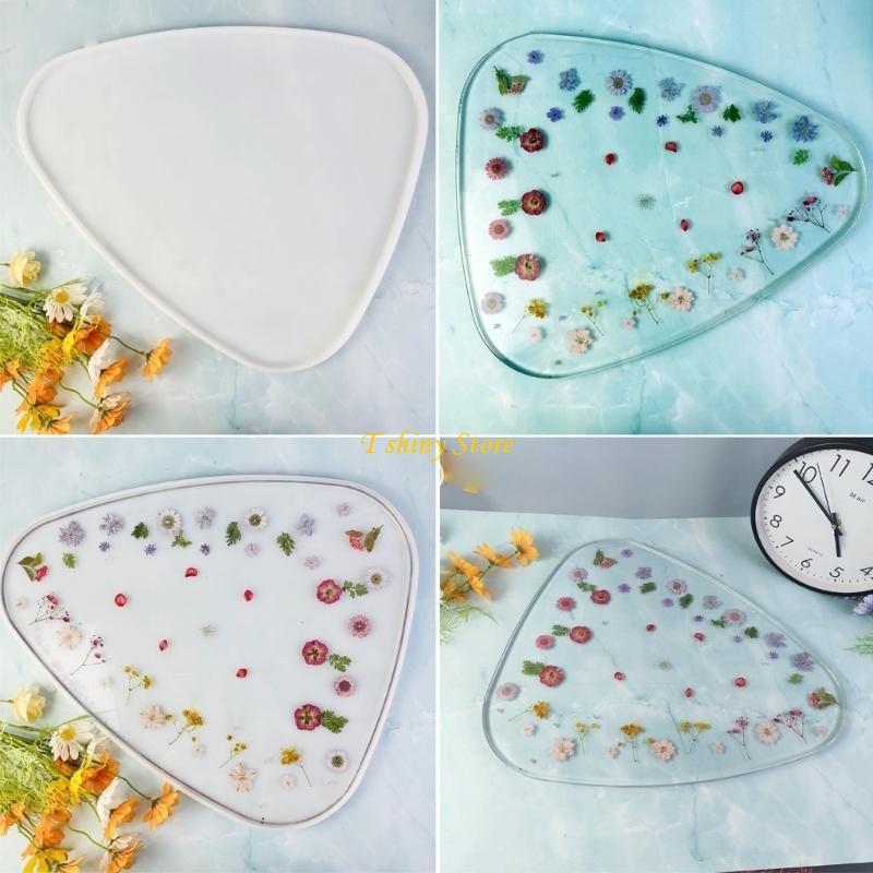 N58F 대형 수지 테이블 실리콘 몰드 DIY 에폭시  - Coffee Equipment Tray 리뷰 및 가격