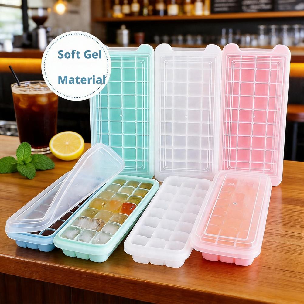 실리콘 아이스 큐브 트레이 뚜껑 포함 36칸 간편 분리 - Coffee Equipment Tray 리뷰 및 가격